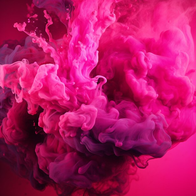 Fushia kolor splash