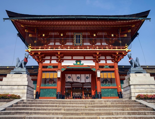 Fushimi Inaritaisha Shinto świątynia Kioto Japonia