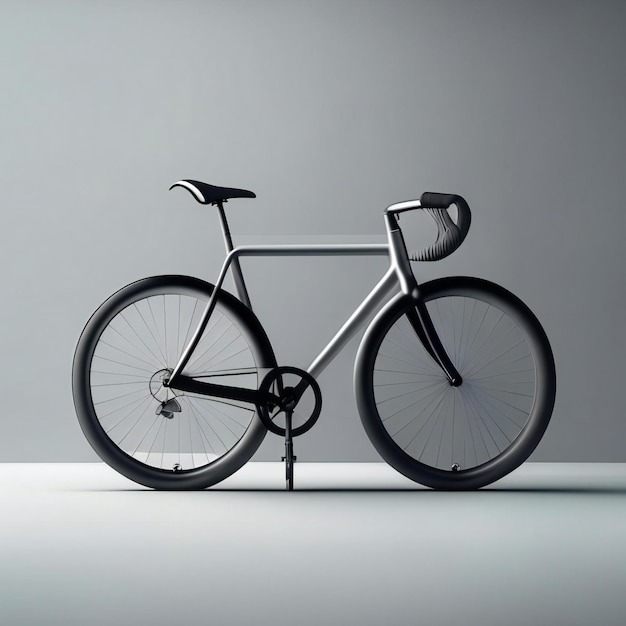 Zdjęcie futuristyczny nowoczesny projekt rowerowy generatywna sztuczna inteligencja