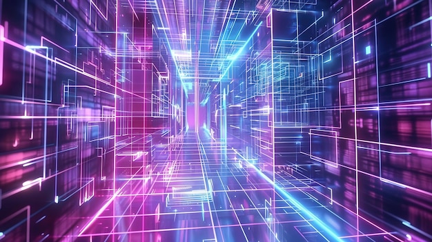 futurystyczne tapety siatki