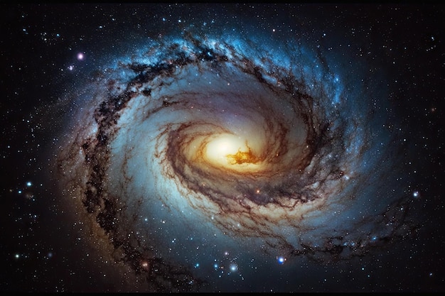 Galaktyka Drogi Mlecznej z gwiazdami i kosmicznym pyłem we wszechświecie Obraz zawiera ziarna i widoczny szum miękka ostrość i rozmycie z powodu długiej ekspozycji i wysokiej czułości ISO