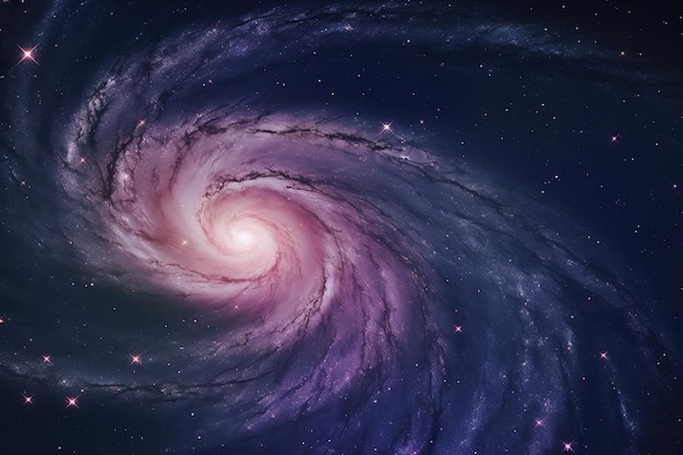 Galaktyka z czarną dziurą w środku