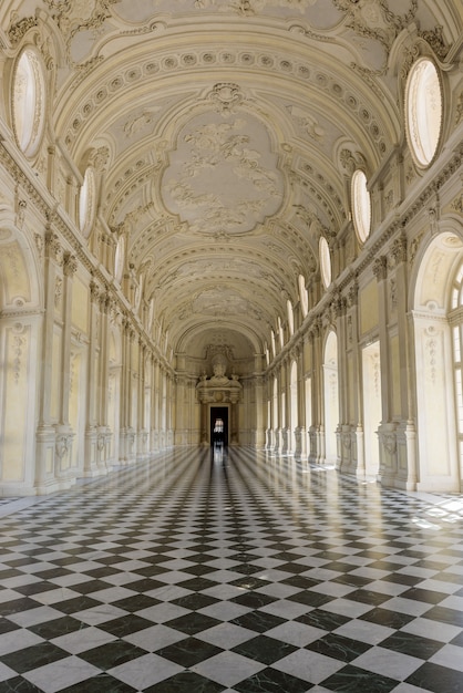 Galleria Grande w Venaria Reale