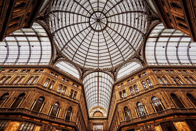 Galleria Umberto I w Neapolu we Włoszech