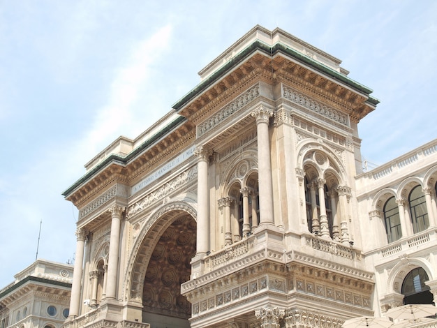 Galleria Vittorio Emanuele II, Mediolan