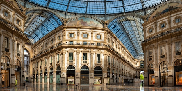 Galleria Vittorio Emanuele w Mediolanie