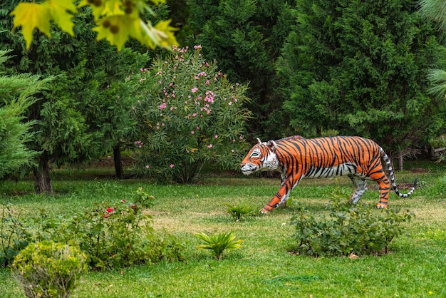 Ganja, Azerbejdżan, 27 lipca 2021. Park Heydar Aliyev, największy park na Kaukazie