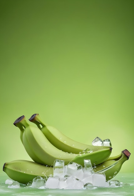 Zdjęcie garstka bananów ze słowem na nim
