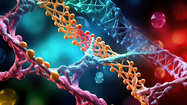 Gen DNA białko RNA