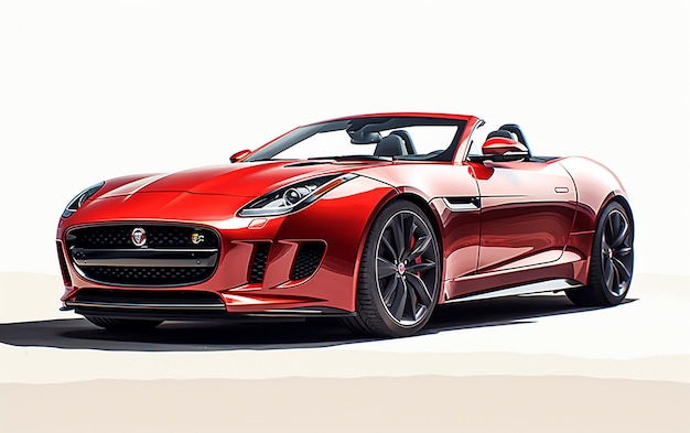 Generacyjna sztuczna inteligencja Jaguara F Type