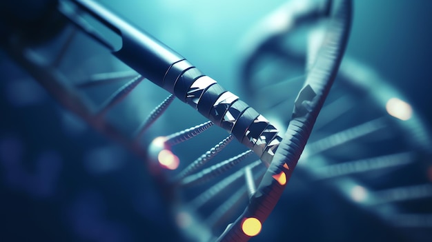 Generative AI Koncepcja inżynierii genetycznej Testowanie farmacji Medycyna regeneracyjna