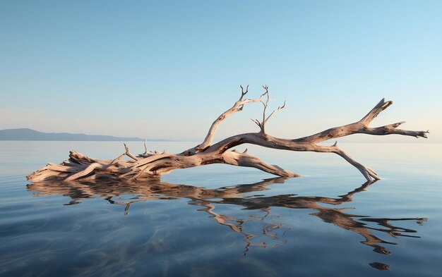 Generatywna sztuczna inteligencja Driftwood Beach