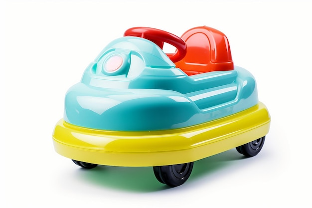 Generatywny bumper samochodu z zabawkami Ai
