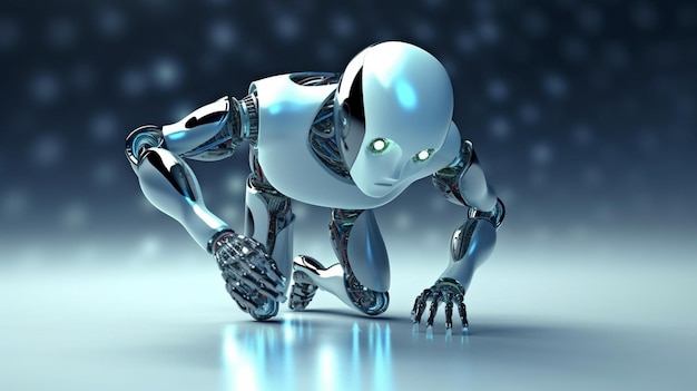 Generatywny robot do biegania AI