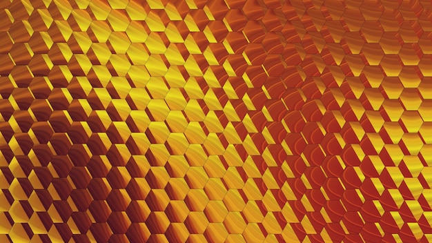 Geometryczna Kolorowa Skala Sześciokątna Abstrakcyjne Szklane Rozmycie Tła Tapety Projekt