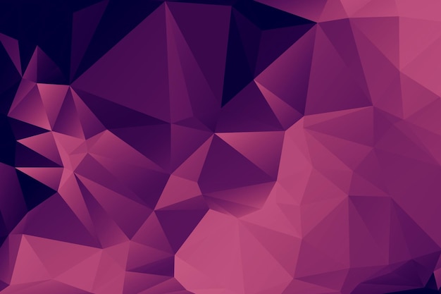 Geometryczne abstrakcyjne tło Low Poly Design