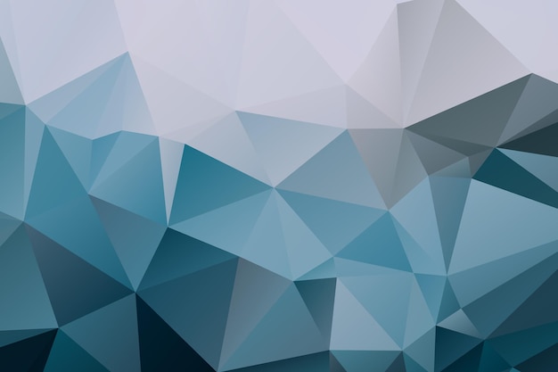 Geometryczne abstrakcyjne tło Low Poly Design