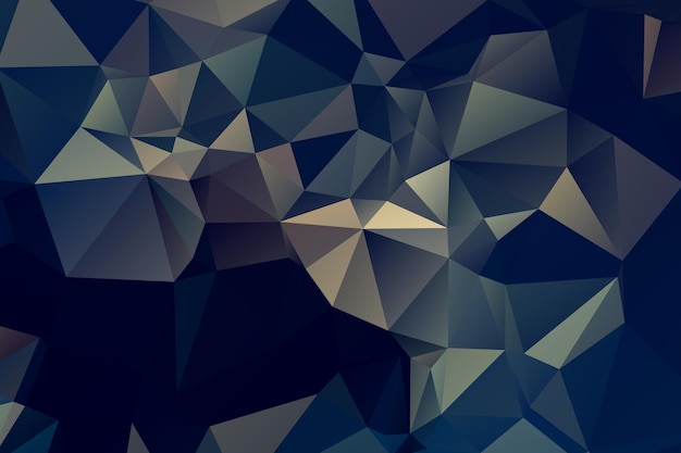 Geometryczne abstrakcyjne tło Low Poly Design
