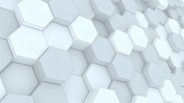 Geometryczne białe tło