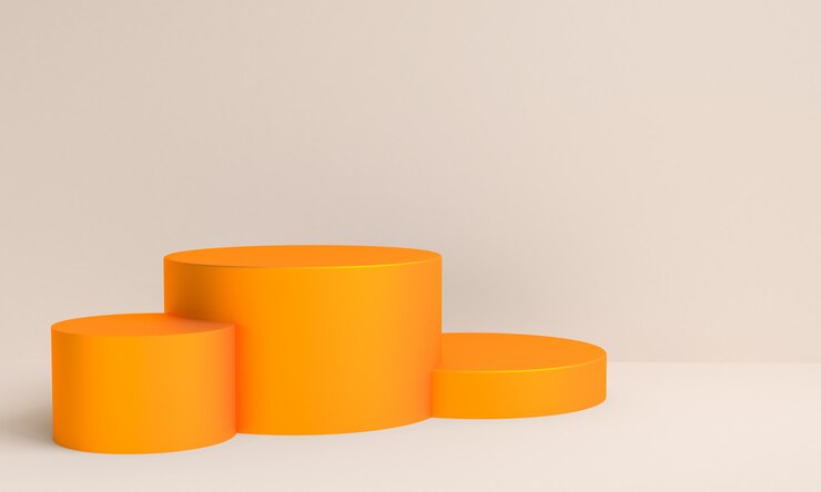 Geometryczne streszczenie zaprojektować tło, renderowania 3D, plakat trendu.