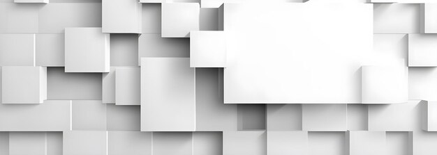 Zdjęcie geometryczne tło z białymi kwadratami tła papieru
