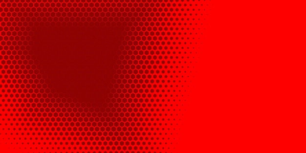 Geometryczny abstrakt sześciokąt dwukolorowego tła