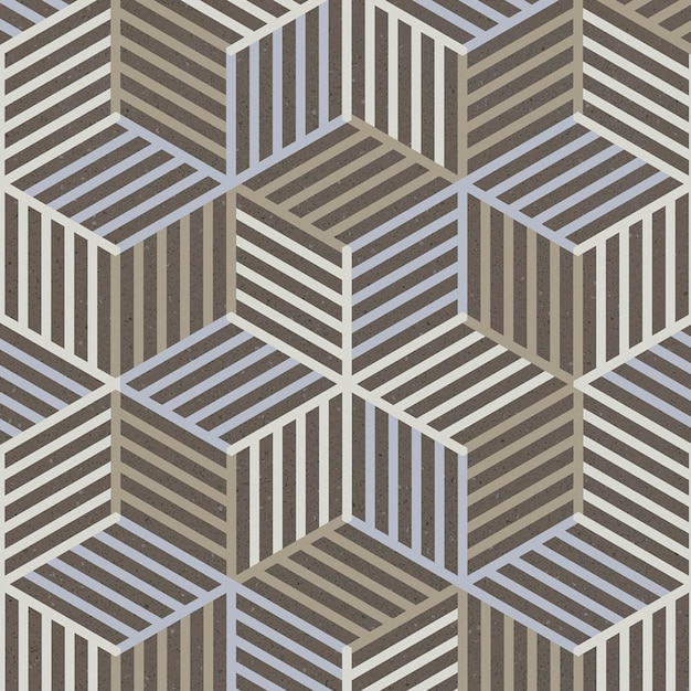 Geometryczny wzór sześciokątny