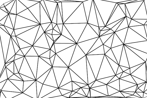 Geometryczny zarys streszczenie tło Low Poly Design