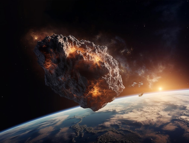 gigantyczna asteroida zbliża się do Ziemi