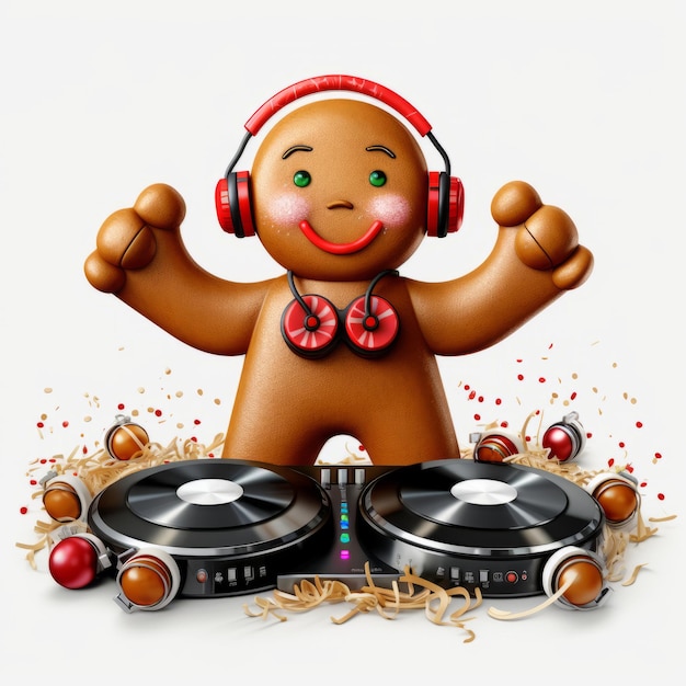 Gingerbeats A Sweet Spinning Session z DJ-em Gingerbread Man