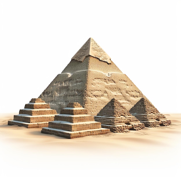 Giza TowerReprezentacja 3D starożytności