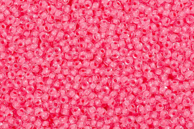 Głębokie różowe koraliki Zdjęcie w wysokiej rozdzielczości