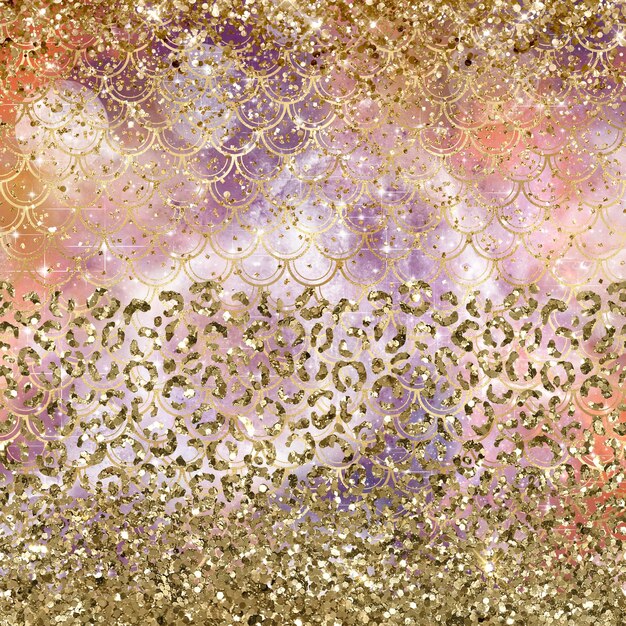 Zdjęcie glitter digital paper glitter seamless pattern glitter modny papier cyfrowy glitter tło