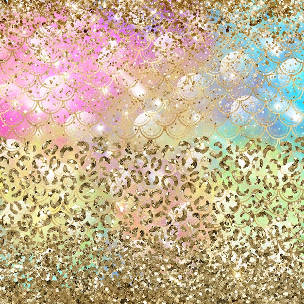 Zdjęcie glitter digital paper glitter seamless pattern glitter modny papier cyfrowy glitter tło