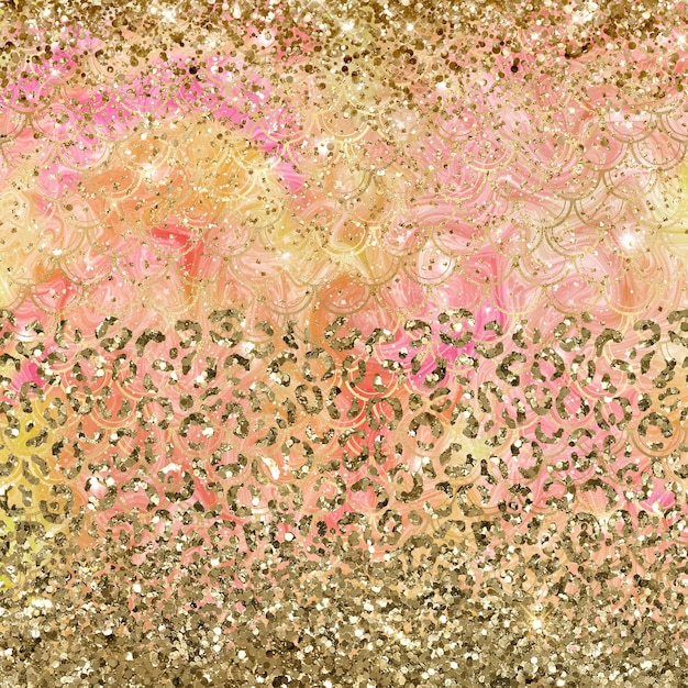 Zdjęcie glitter digital paper glitter seamless pattern glitter modny papier cyfrowy glitter tło