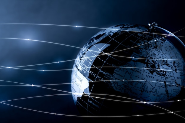 Globalna sieć technologii i koncepcja przyszłości