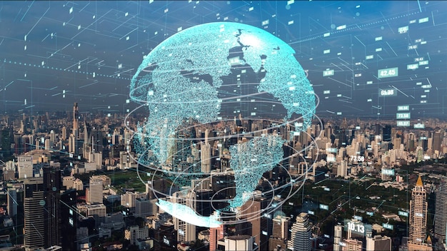 Globalne połączenie i modernizacja sieci internetowej w smart city