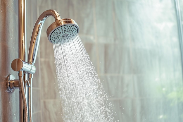 Głowica prysznicowa zainstalowana w łazience jest niezbędna do codziennej higieny