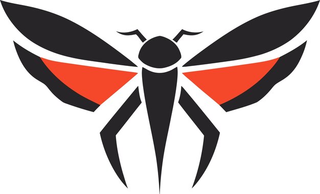 Zdjęcie godło wektor owad wojownik drapieżnik logo pustyni