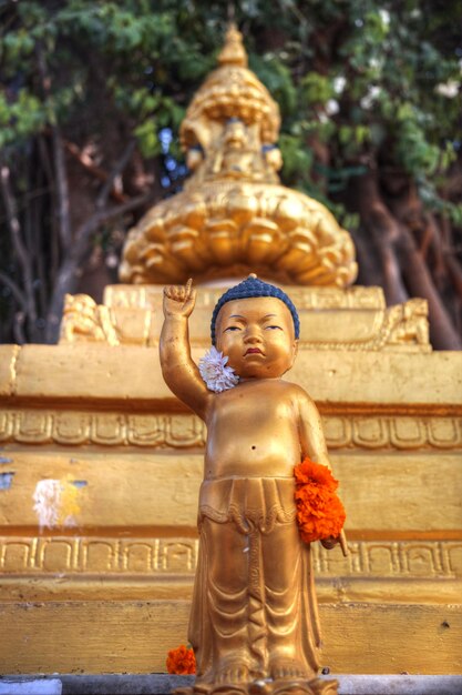Zdjęcie golden buddha statue