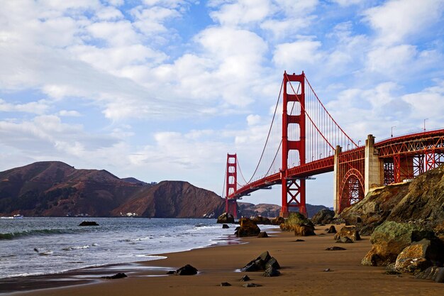 Zdjęcie golden gate bridge w san francisco