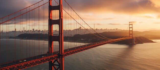 Golden Gate most panorama