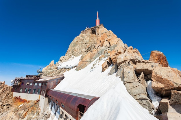 Góra Aiguille du Midi Chamonix