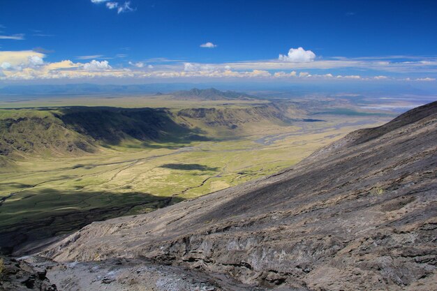 Zdjęcie góra boga oldoinyo lengai tanzania