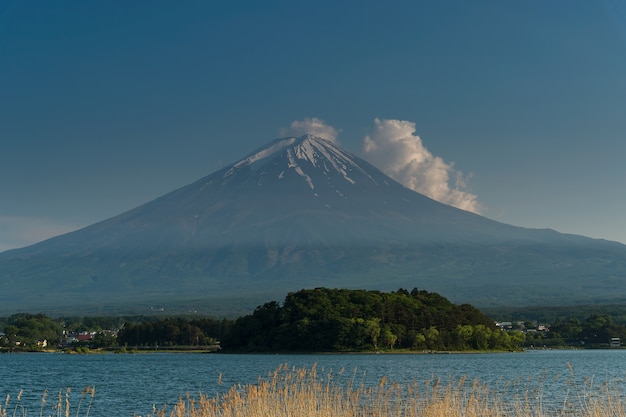 Góra Fuji Na Jeziorze Kawaguchiko