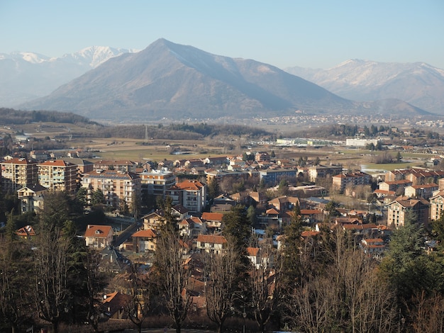 Góra Musine widziana z Rivoli