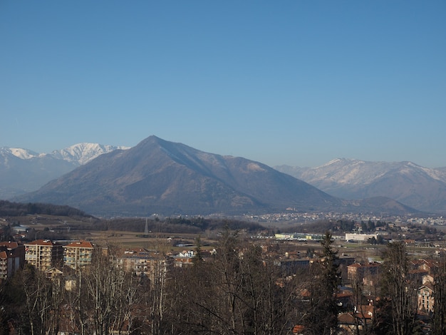 Góra Musine widziana z Rivoli