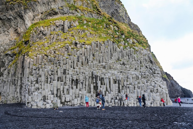 Góra Reynisfjall Na Islandii