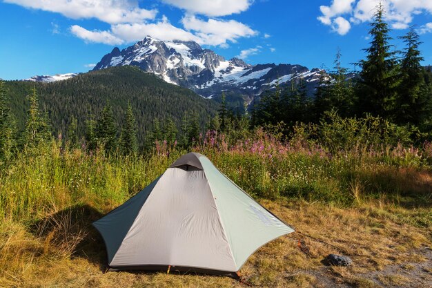 Góra Shuksan w Waszyngtonie, USA