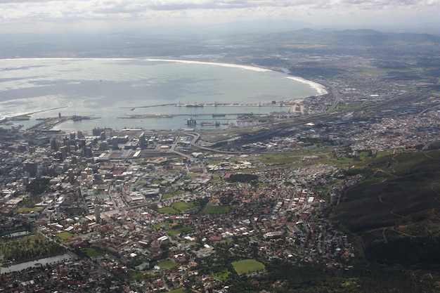 Góra stołowa Capetown w RPA